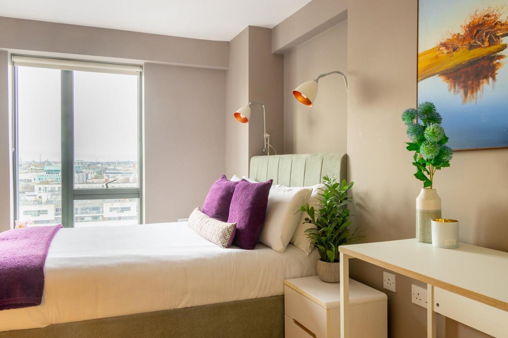 Guestready - Enchanting Views From Millenium Tower Apartment Dublin Bagian luar foto